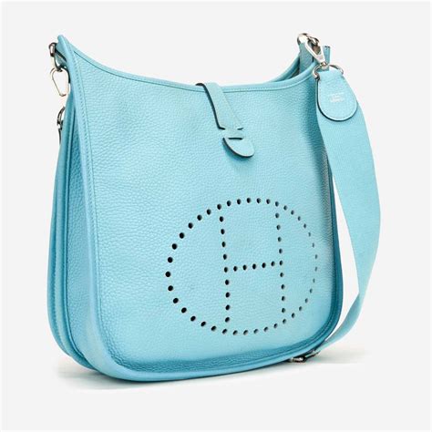 Hermès Evelyne 29 Togo Blue Atoll 